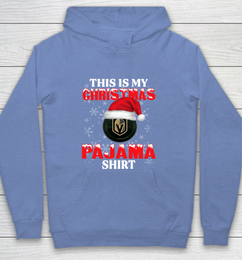 Vegas Golden Knights This Is My Christmas Pajama Shirt NHL Youth Hoodie - Image 9