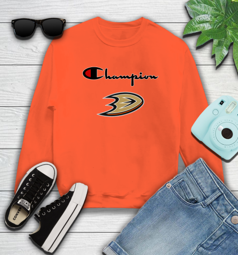 NHL Hockey Anaheim Ducks Champion Shirt Sweatshirt 2