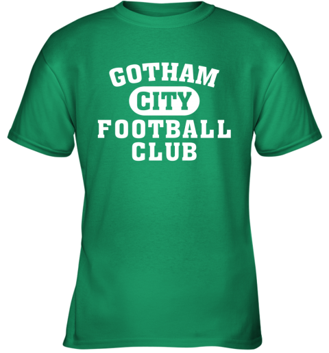 NEW YORK JETS GOTHAM CITY dw4m new york jets gotham city youth t shirt 26 front irish green