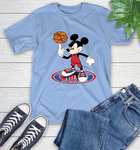 NBA Basketball LA Clippers Cheerful Mickey Disney Shirt T-Shirt 12