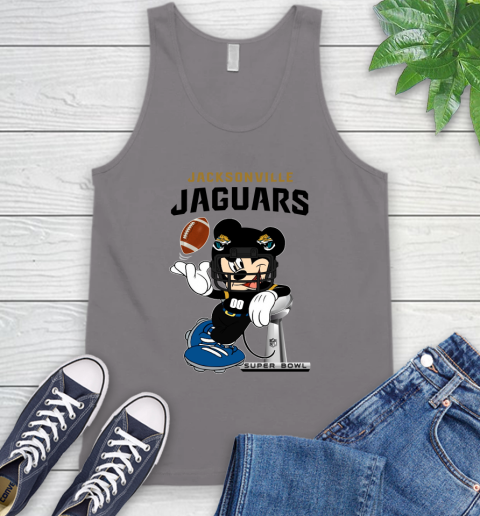 NFL Jacksonville Jaguars Mickey Mouse Disney Super Bowl Football T Shirt Tank Top 7