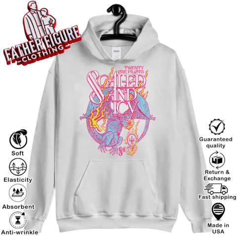 ファッションなデザイン Twenty Clothing Figure Father - Hoodie Icy And Scaled Pilots One ミュージシャン