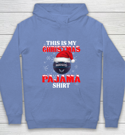 Charlotte Hornets This Is My Christmas Pajama Shirt NBA Youth Hoodie 8