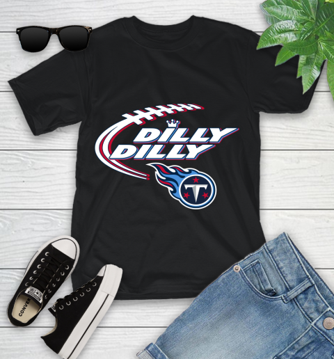 NFL Tennessee Titans Dilly Dilly Football Sports Youth T-Shirt 2
