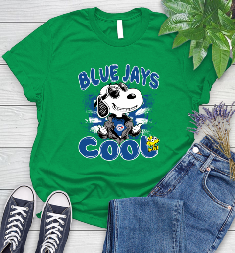 MLB Baseball Toronto Blue Jays Cool Snoopy Shirt Women's T-Shirt 7