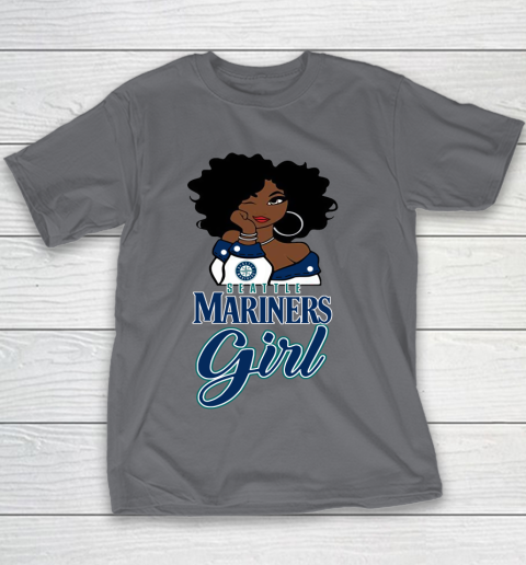Seattle Marinerss Girl MLB Youth T-Shirt 8