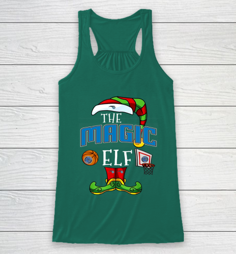 Orlando Magic Christmas ELF Funny NBA Racerback Tank 5