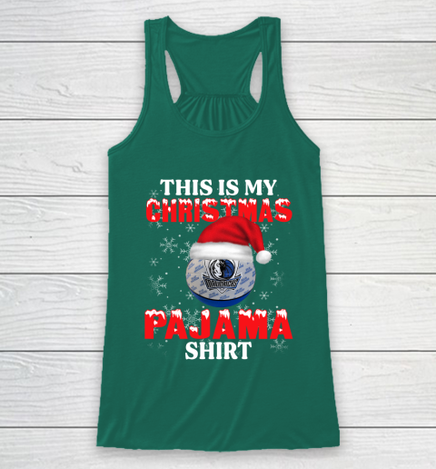 Dallas Mavericks This Is My Christmas Pajama Shirt NBA Racerback Tank 5
