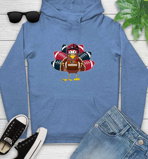 Houston Texans Turkey Thanksgiving Day Youth Hoodie 12