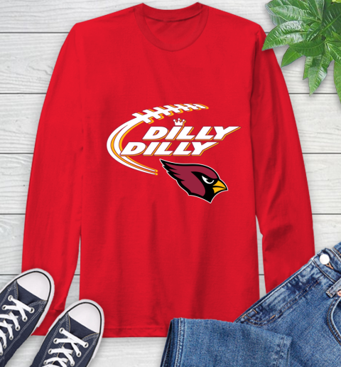 NFL Arizona Cardinals Dilly Dilly Football Sports Long Sleeve T-Shirt 10