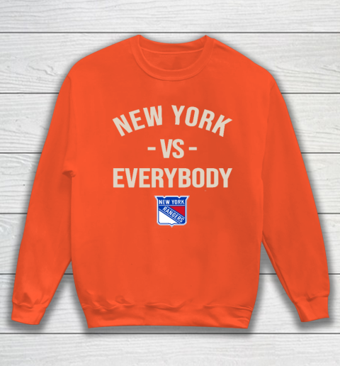 New York Rangers Vs Everybody Sweatshirt 3