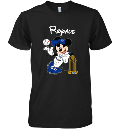 Kansas City Royals Mickey Taking The Trophy MLB 2019 Premium Men's T-Shirt