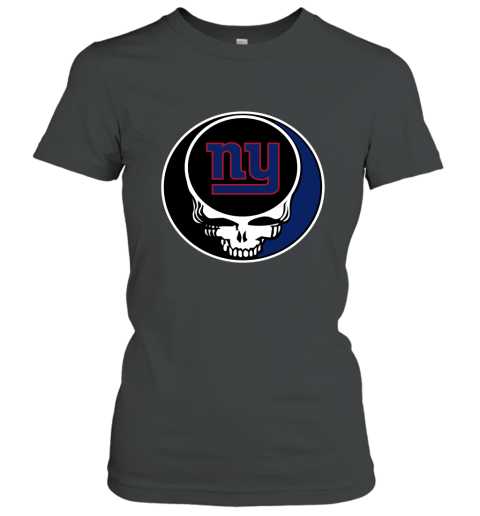 NFL New York Giants Grateful Dead Rock Band Football Sports 1k57Zvt8oEX ladies t shirt 20 95 151514 front black