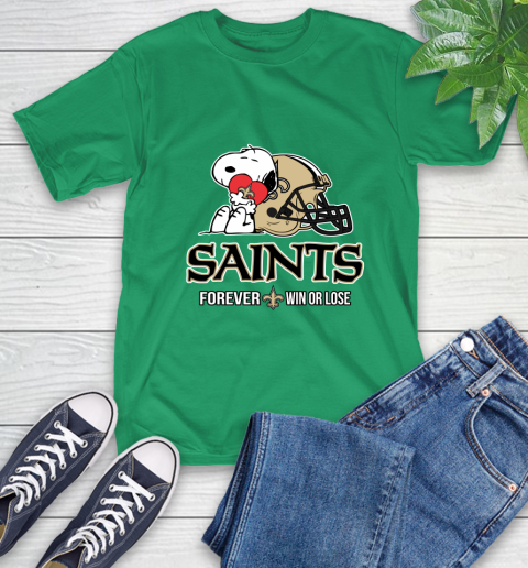 NFL The Peanuts Movie Snoopy Forever Win Or Lose Football New Orleans Saints 7