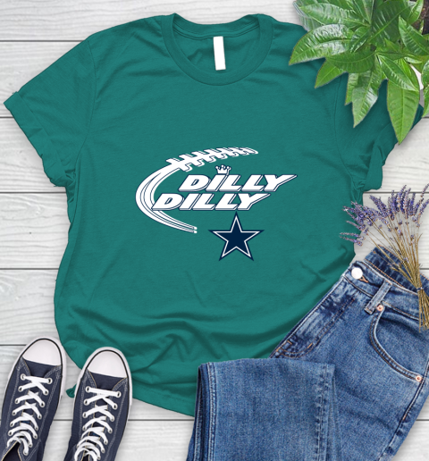 NFL Dallas Cowboys Dilly Dilly Football Sports Women's T-Shirt 12