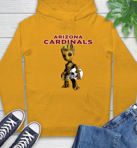 Arizona Cardinals NFL Football Groot Marvel Guardians Of The Galaxy Hoodie 3