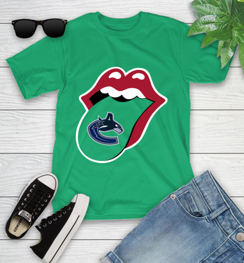 Vancouver Canucks NHL Hockey Lips I Root For My Team Adoring Fan 108
