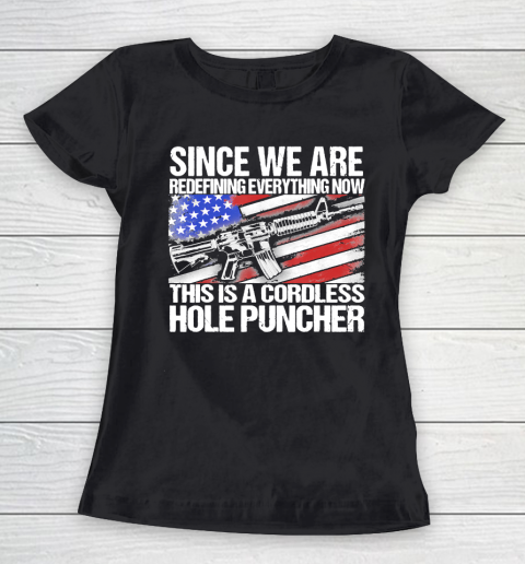 Since We Are Redefining Everything US Flag Veteran Women's T-Shirt