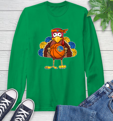 Golden State Warriors Turkey thanksgiving day Long Sleeve T-Shirt 7