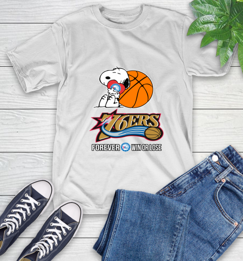 NBA The Peanuts Movie Snoopy Forever Win Or Lose Basketball Philadelphia 76ers_000
