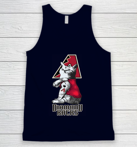 MLB Baseball My Cat Loves Arizona Diamondbacks Tank Top 2