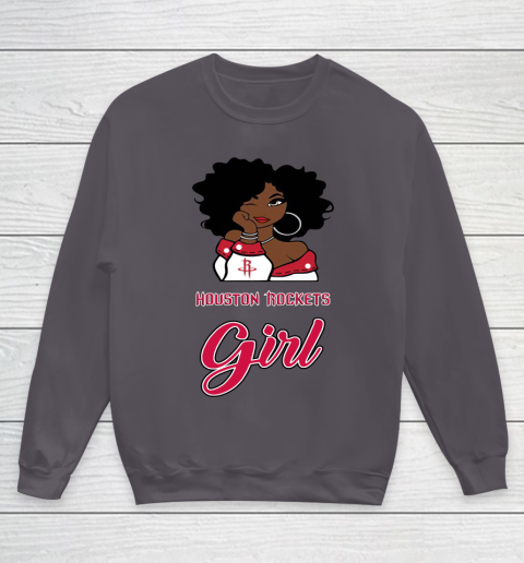 Houston Rockets Girl NBA Youth Sweatshirt 6