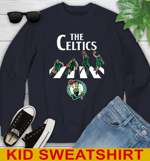 NBA Basketball Boston Celtics The Beatles Rock Band Shirt Youth Sweatshirt 3 NBA Basketball Boston Celtics The Beatles Rock Band Shirt Youth Sweatshirt - Image 3