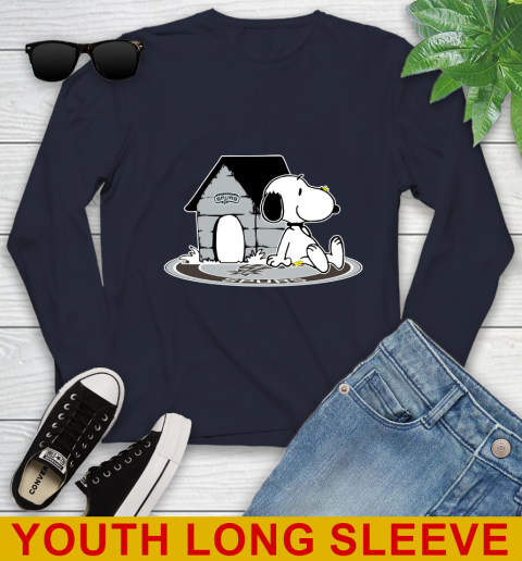 NBA Basketball San Antonio Spurs Snoopy The Peanuts Movie Shirt Youth Long Sleeve 3