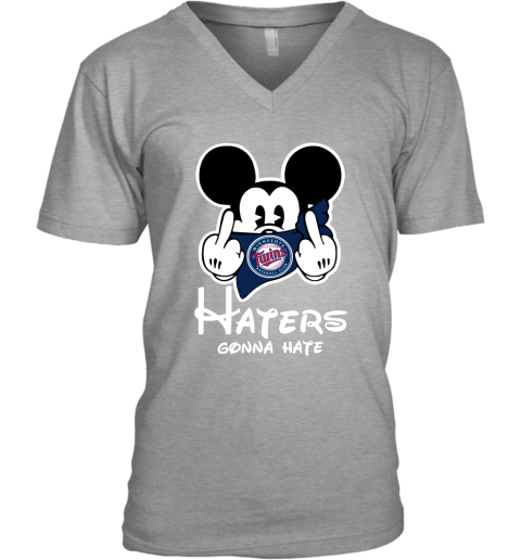 Minnesota Twins MLB Baseball Mickey Rock Hand Disney Youth T-Shirt