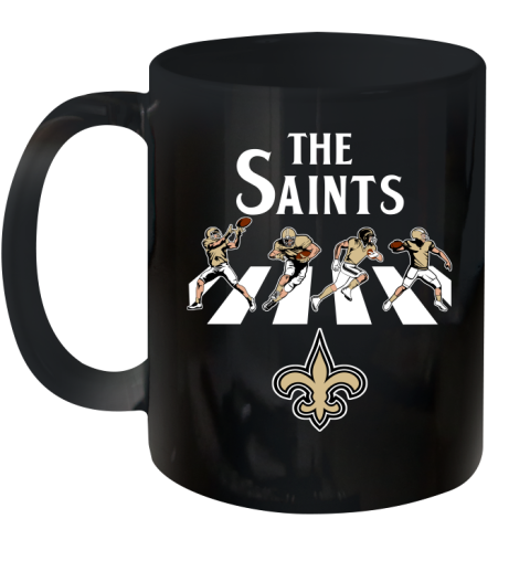 NFL Football New Orleans Saints The Beatles Rock Band Shirt Ceramic Mug 11oz