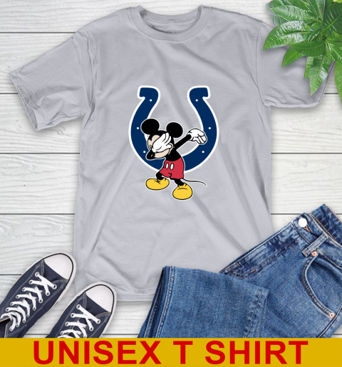 Indianapolis Colts NFL Football Dabbing Mickey Disney Sports T-Shirt 6