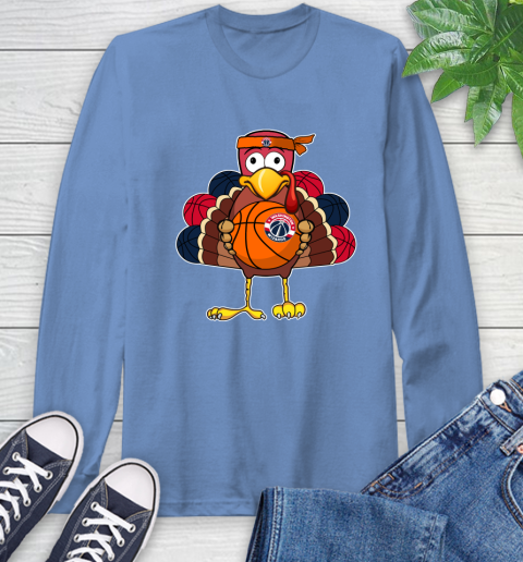 Washington Wizards Turkey thanksgiving day Long Sleeve T-Shirt 11