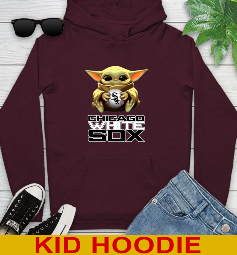 MLB Baseball Chicago White Sox Star Wars Baby Yoda Shirt 140