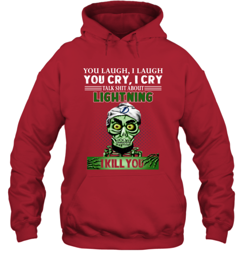 NHL Talk Shit About Tampa Bay Lightning I Kill You Achmed The Dead Terrorist Jeffrey Dunham Hockey MzvFjuONpO7 hoodie 23 95 151514 front red