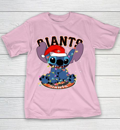 San Francisco Giants MLB noel stitch Baseball Christmas Youth T-Shirt 5