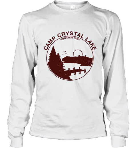 Camp Crystal Lake Summer 1980 Friday The 13th Long Sleeve T-Shirt