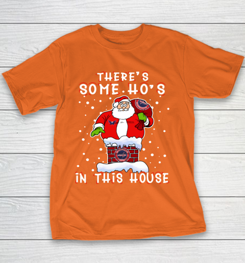 Washington Capitals Christmas There Is Some Hos In This House Santa Stuck In The Chimney NHL Youth T-Shirt 5 Washington Capitals Christmas There Is Some Hos In This House Santa Stuck In The Chimney NHL Youth T-Shirt - Image 5