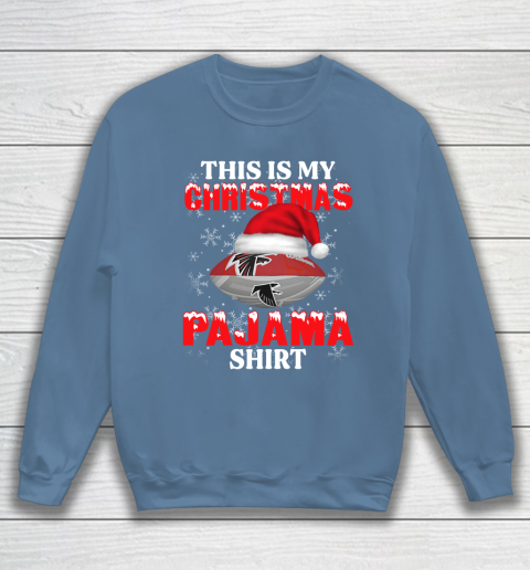 Atlanta Falcons This Is My Christmas Pajama Shirt NFL Sweatshirt 6