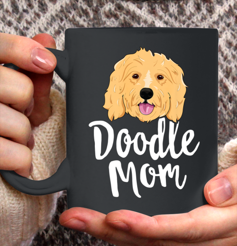 Dog Mom Shirt Doodle Mom T Shirt Women Goldendoodle Dog Puppy Mother Ceramic Mug 11oz