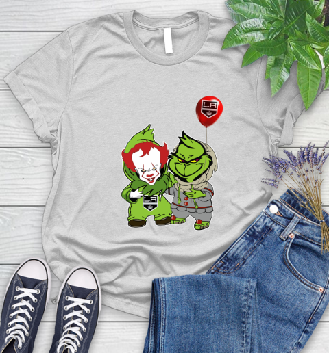Los Angeles Kings Baby Pennywise Grinch Christmas Nhl Hockey T