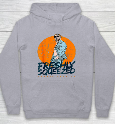 Wrestling Freshly Squeezed Orange Cassidy AEW Wrestler Youth Hoodie 4