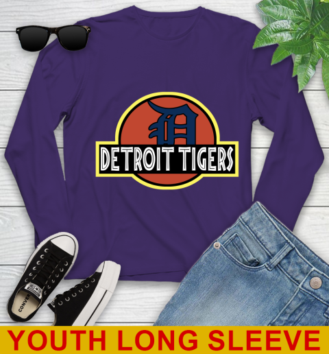 MLB Detroit Tigers Jurassic Park Dinosaur Movie Baseball Sports 126