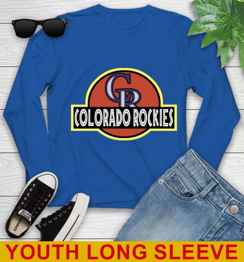 MLB Colorado Rockies Jurassic Park Dinosaur Movie Baseball Sports 131