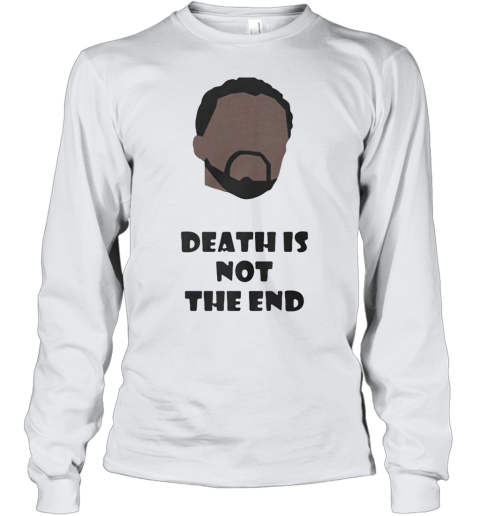 Black Panther Rip Chadwick Actor Death Is Not The End Youth Long Sleeve