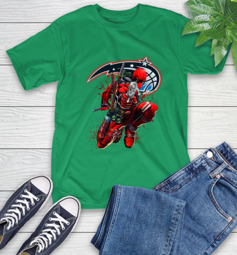 NBA Deadpool Marvel Comics Sports Basketball Orlando Magic T-Shirt 7
