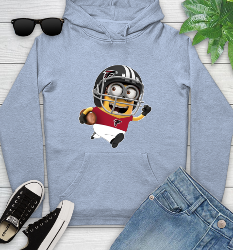 NFL Atlanta Falcons Minions Disney Football Sports Youth Hoodie 10