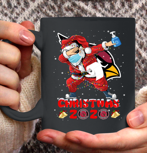 Arizona Cardinals Funny Santa Claus Dabbing Christmas 2020 NFL Ceramic Mug 11oz 2