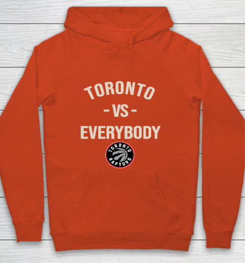 Toronto Raptors Vs Everybody Youth Hoodie 3