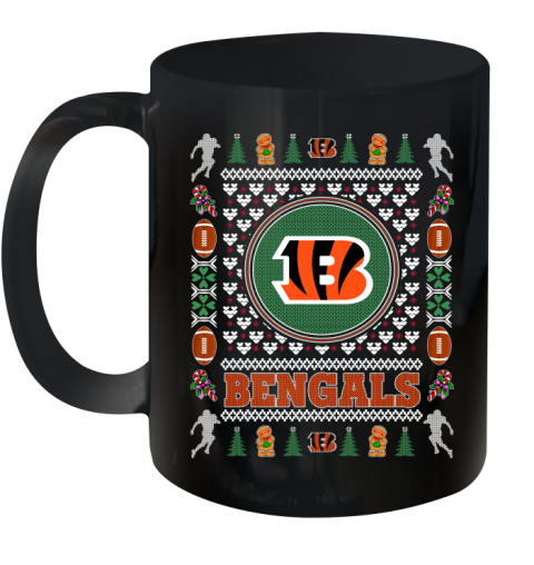 Cincinnati Bengals Merry Christmas NFL Football Loyal Fan Ceramic Mug 11oz