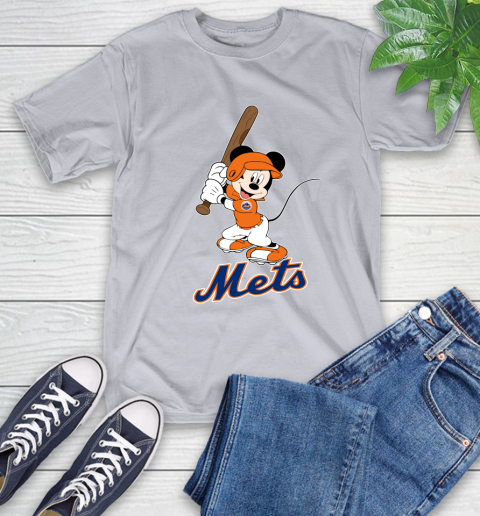 MLB Baseball New York Mets Cheerful Mickey Mouse Shirt T-Shirt 6